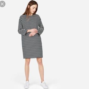 Everlane Breton stripe cotton dress NWOT (S/M)